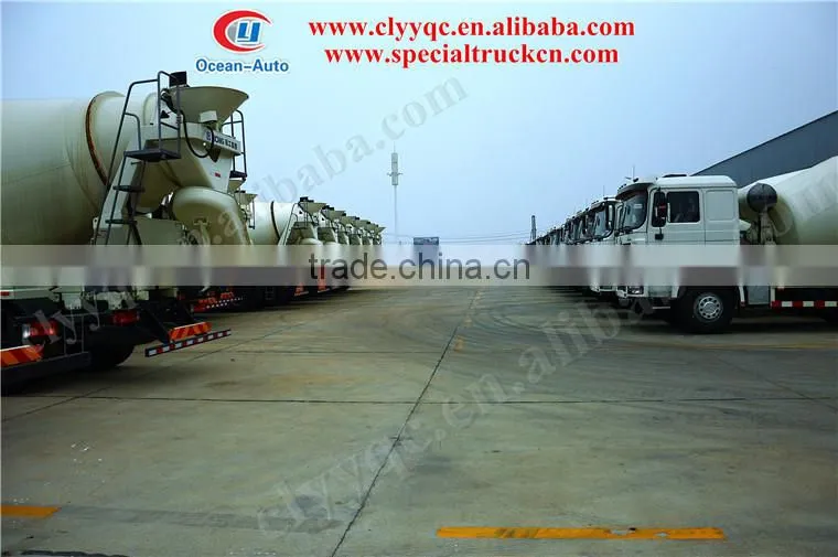 12m3 concrete truck mixers loader in conceret mixers