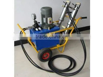 hydraulic rock splitter with electric power