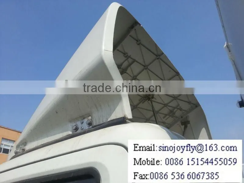 fiberglass isolated truck box in panels special vehical