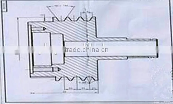 New H3 tower crane copuling for sales/Shaft Coupler for tower crane