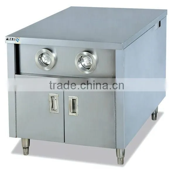 KFC worktable with cup dispenser