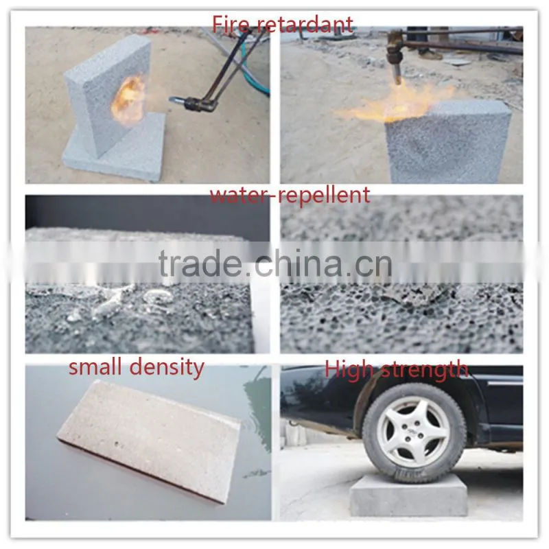 2016 new design foam concrete clc brick machine