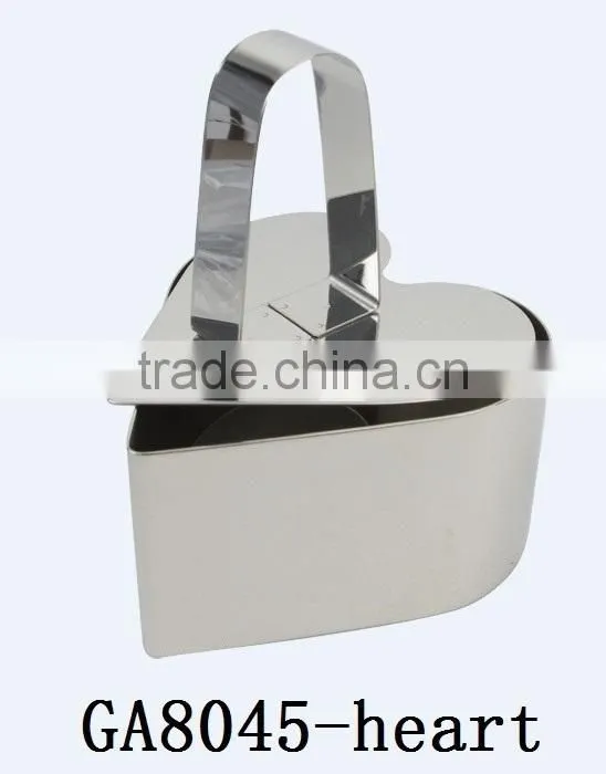 Stainless Steel Heart/Round/Star/Flower Shaped Fried Egg Ring/Food Mould