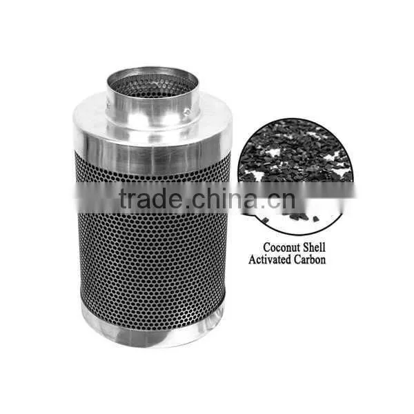 aluminum flange carbon filter,6"hydroponic carbon filter,8" carbon filter and inline fan