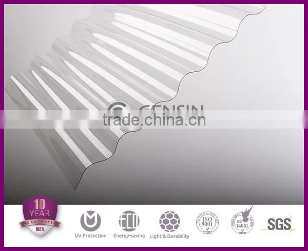 Extruded Polycarbonate Sheet/ Corrugated PC Sheet/ Cheap Polycarbonate Sheet