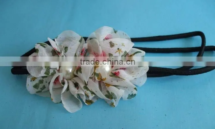 HOT! Fashion headbands accessories pearl stretch hair band