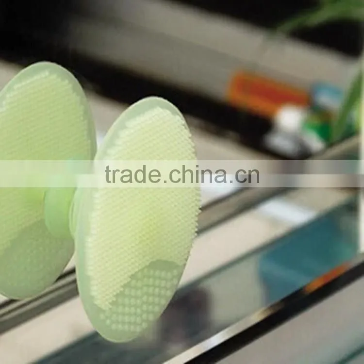 Factory silicone face cleaning brush high quality silicone facial brush