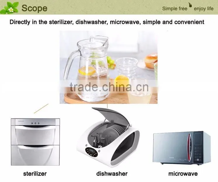 High Quality 1320MLCrystal glass jug glass pitcher water jug