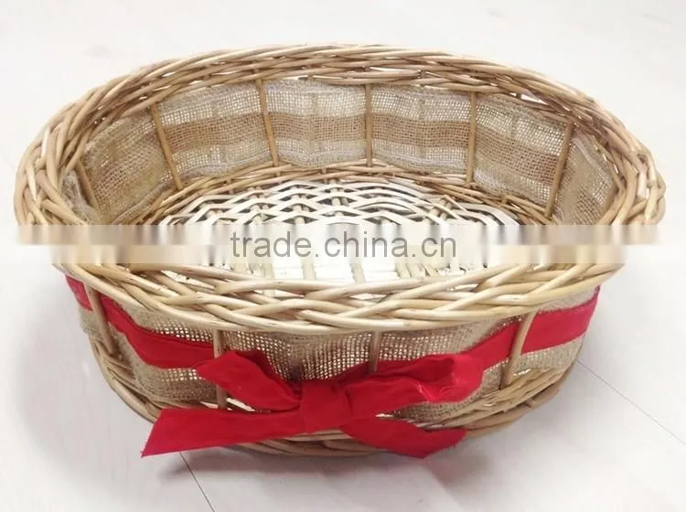 Decorative sundries storage handmade willow craft basket