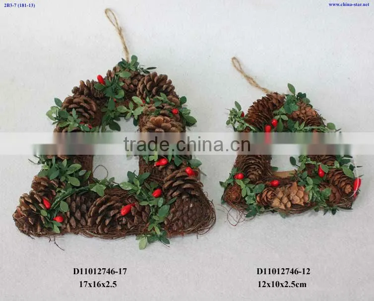 pinecone christmas decor