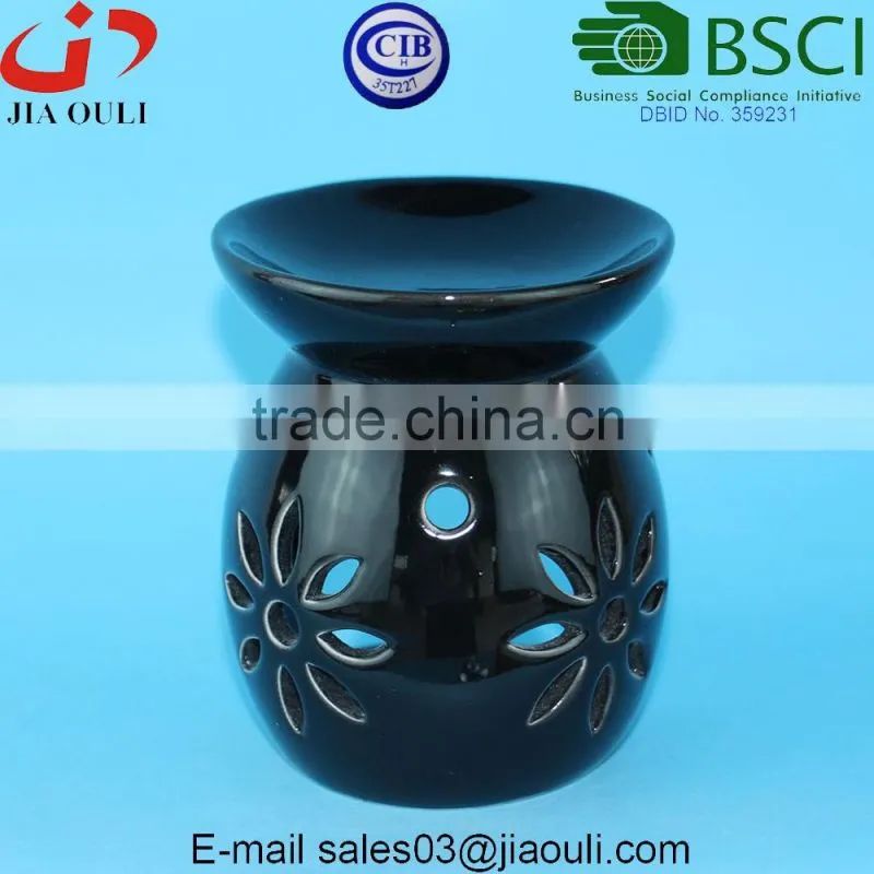 BSCI Audit Factory Cheap Tea light oil burners Ceramic oil burner