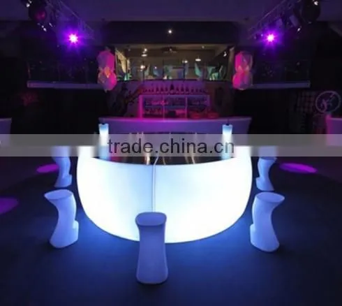 LED ILLUMINATED BAR FURNITURE/LED CORNER BAR/LED MOBILE BAR