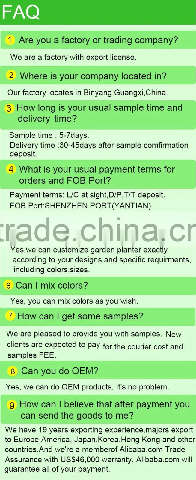 Decoration garden wooden flower pots stands and flower planter
