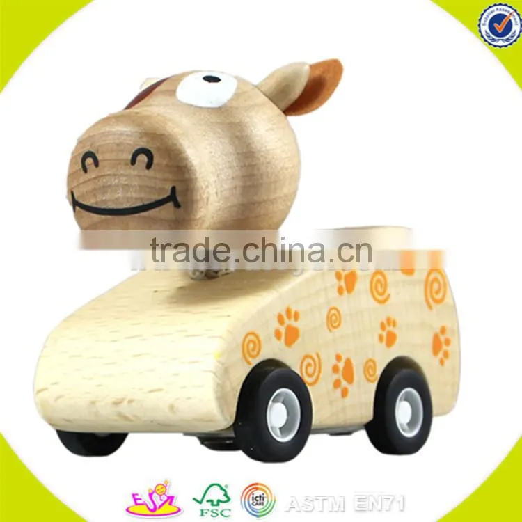 wholesale newest wooden sports car toy hot sale kids wooden mini sports car toy creative wooden sports car toy W04A030