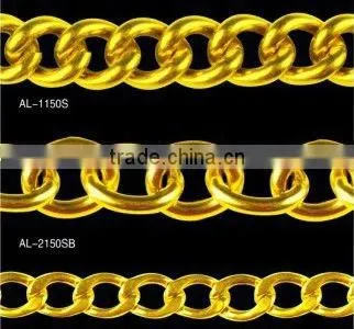 for industry/machine/mine/finery industry low price fast delivery sample free decoration brass link chain