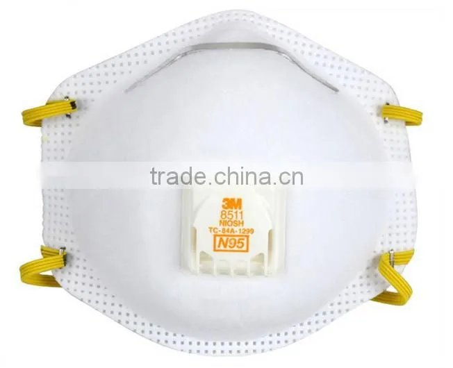 Wholesale Original 3M 8511 Dust Face Mask Mist Respirator Particulate Mask