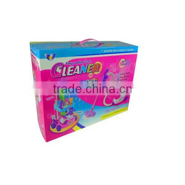 2015 hot selling plastic cleaner pushing machine car toy set for kids gold supplier from china manufacture on alibaba