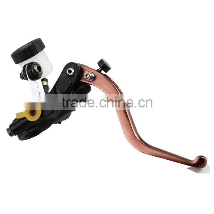 Left Right Motorcycle Brake Lever Clutch Brake Master Cylinder Assy Hydraulic Master Brake Cylinder