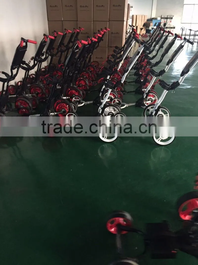 3 Wheel Golf Cart Hand Push Golf Trolley
