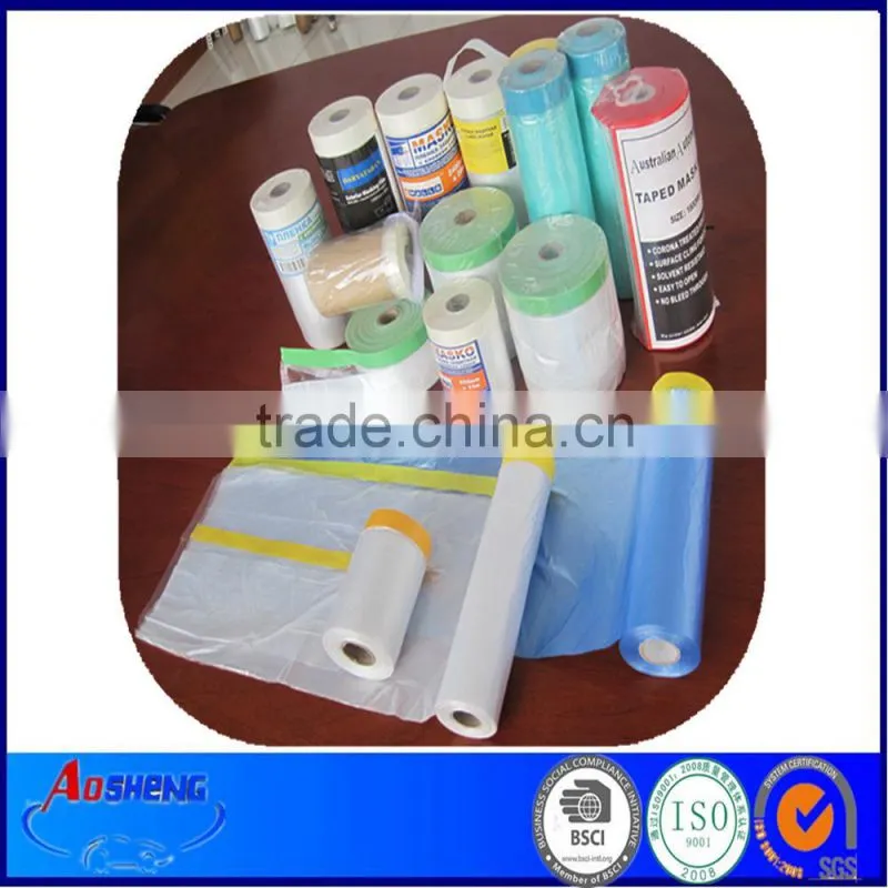 Pre-taped Masking Film Rolling Machine