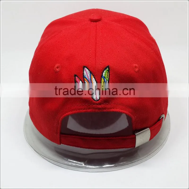 100% cotton fashion embroidered logo sports cap