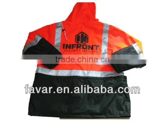 Two Tone 300D Summer Rainly Season Hooded Waterproof Windbreak Polyester Oxford Jacket