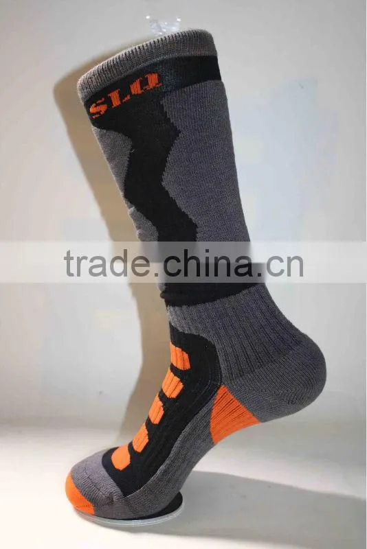 Black coolmax cycling compression socks