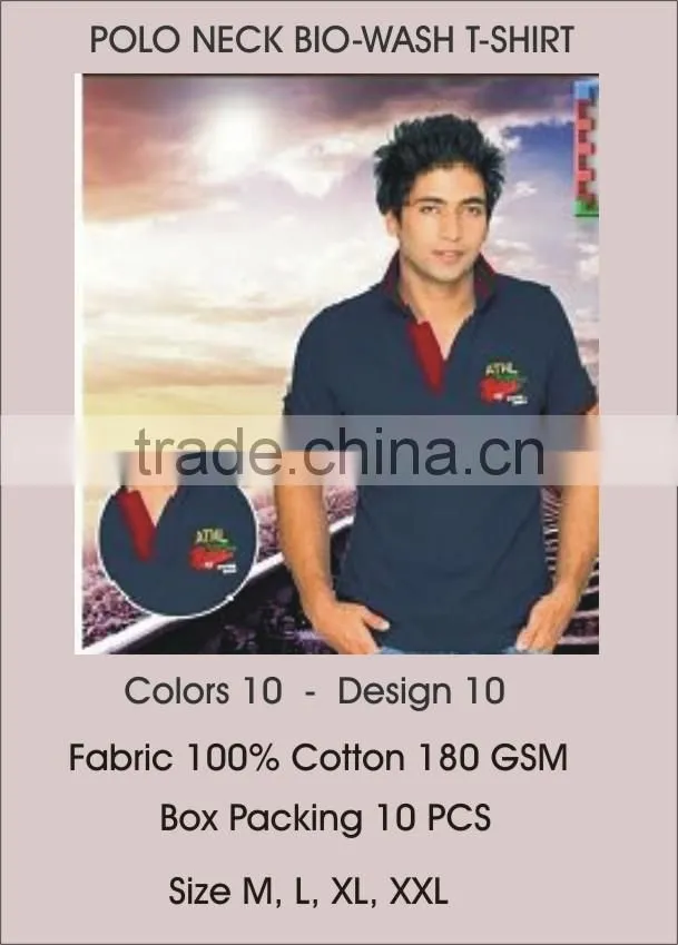 MEN POLO T-SHIRT EMBORIDRY DESIGN PRINTED IN 10 COLORS & 10 DESIGNS