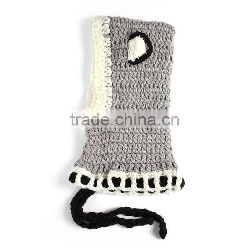 Newest Infants Photo Props Handmade Knitted Crochet Hat Baby Photography LBP20160218-4