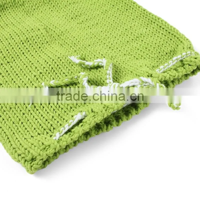 handmade crochet frog photography for infant clothes baby photography outfit baby photo props
