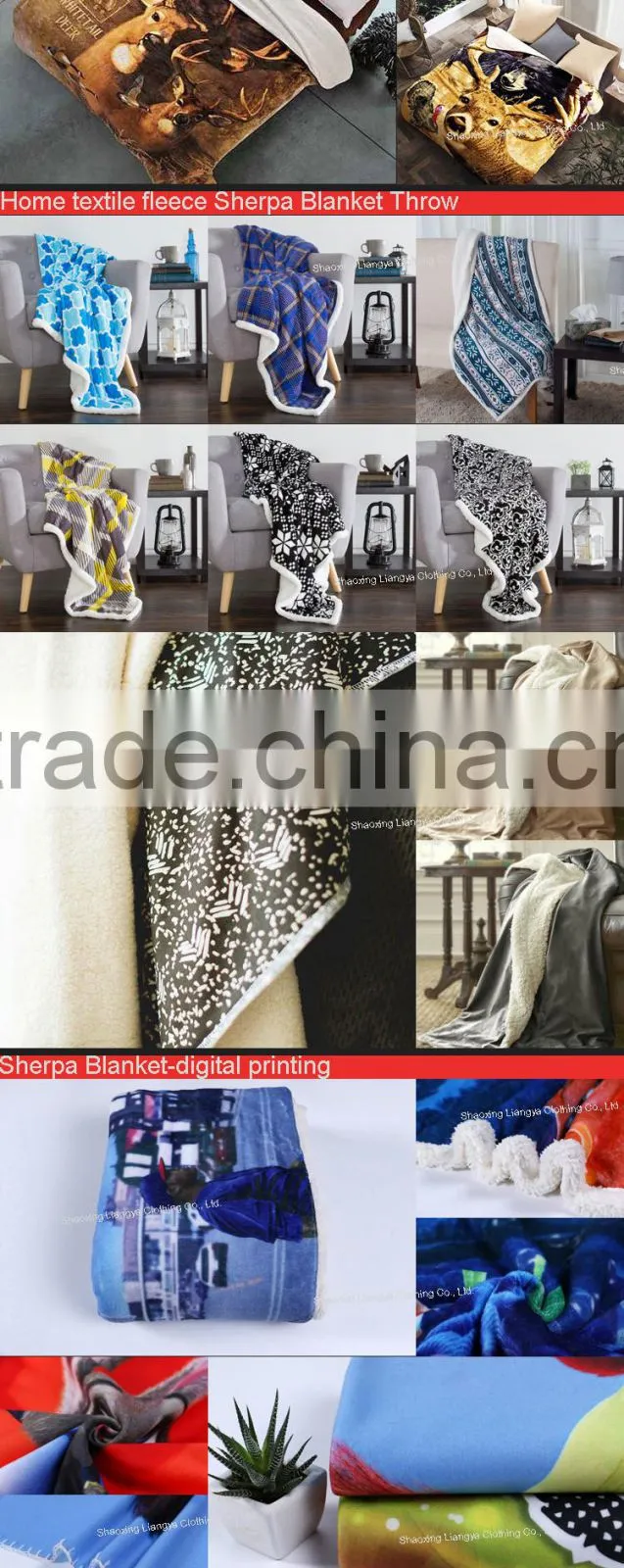 four directions design classic the bright guest bedroom throw wholesale 2017 new promotion Chinese supplier fleece blanket