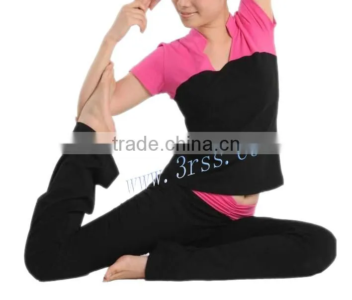 sexy sport supplex gym wear for lady
