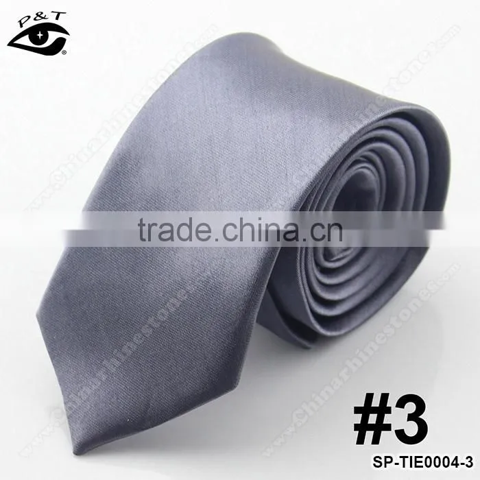 22 Colors NECK TIE SILK TIE SKINNY SOLID NECK TIE