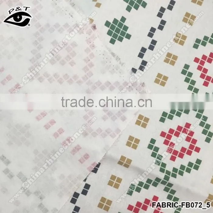 New pattern japanese printed linen fabric for table sofa curtain