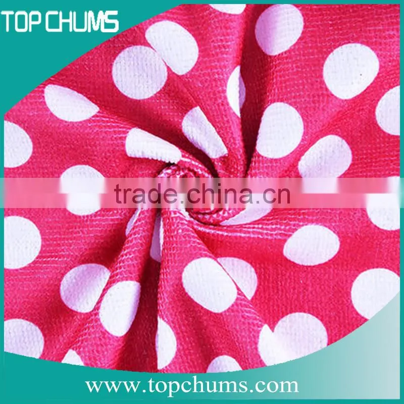Wholesale 2015 the Newest design High absobent printed microfiber beach towel