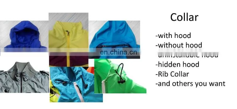 Hot sales New Custom Sporty Hiking Technical Jacket without head with different color