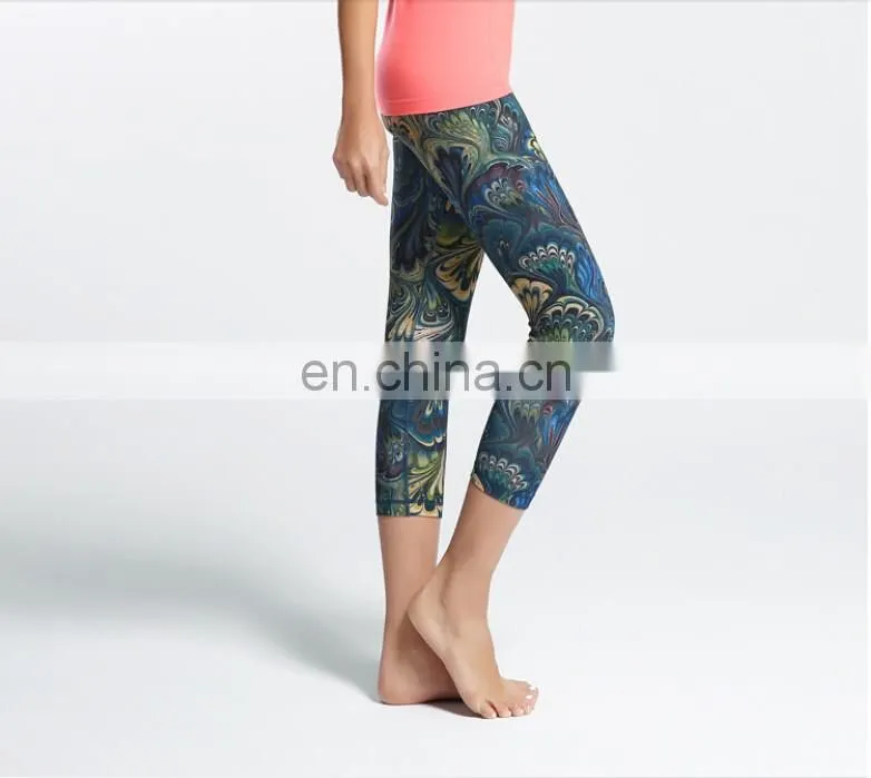 quality girls wearing shiny yoga pants