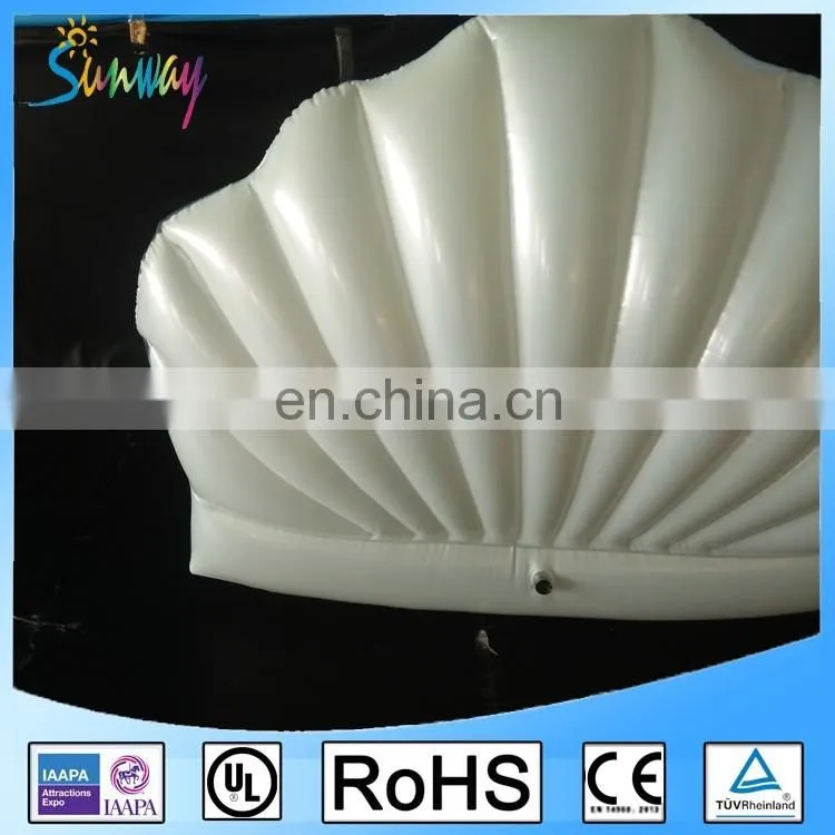 PVC Water Park Inflatable Shell Pool Clamshell Float for Sale