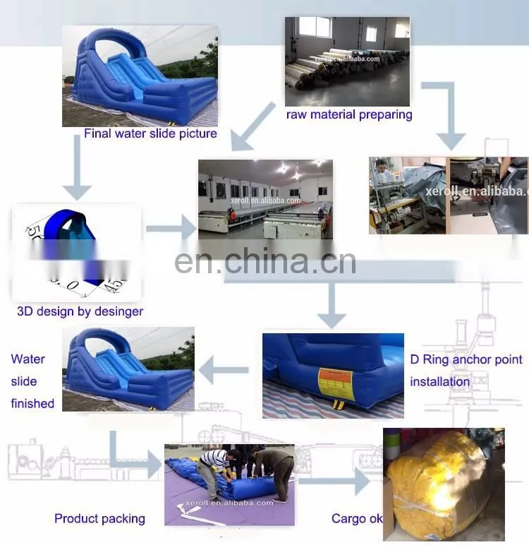 0.55mm PVC tarpauin Rainbow outdoor inflatable obstacle course equipment for adults