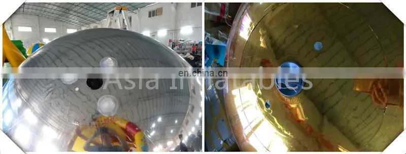 Decorative Wedding Party Advertisement Large Inflatable Mirror Ball