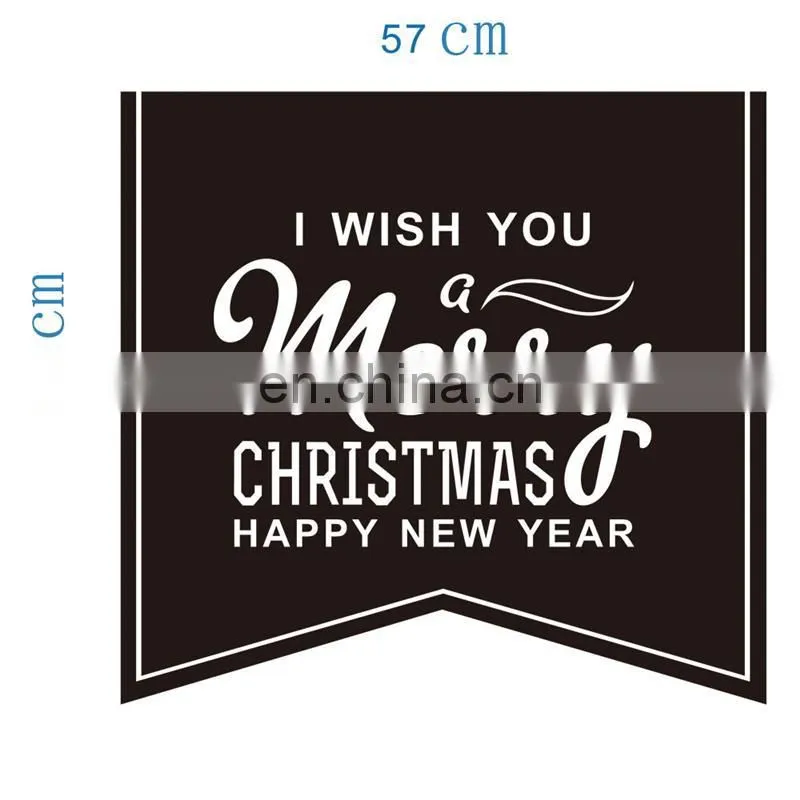 Christmas Decoration Removable Car Wall Stickers for Window and Room