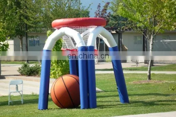 Kids throw the hoop game inflatable Monster Basketball