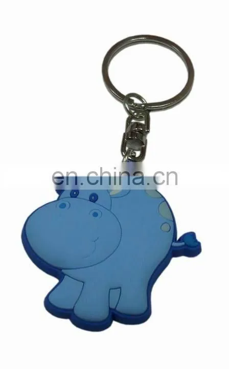 Soft pvc penguin keychain