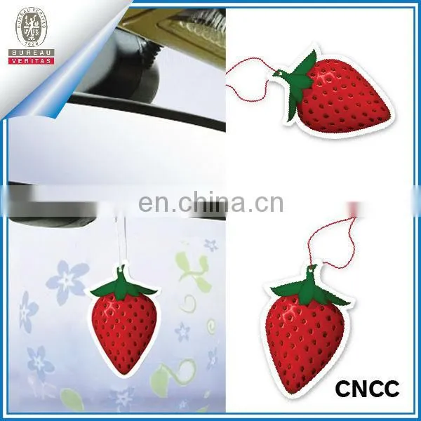Novelty apple design paper car air freshener (ZY20-5467)