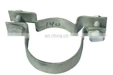 galvanized steel pipe band clamps u-shaped clamp