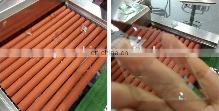 Mini horizontal glass washing and drying machine