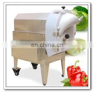 Multifunctional Automatic Fruit Vegetable Cut Potato Chips French Fry Cutting Salad Carrot Stick Strip Cabbage Cutter Machine