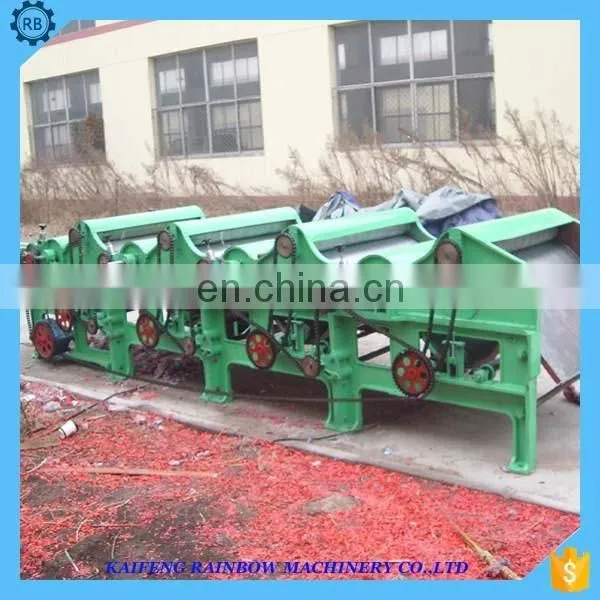 2017 New Type Long Service Life Waste Cloth Tearing And Opening Machine
