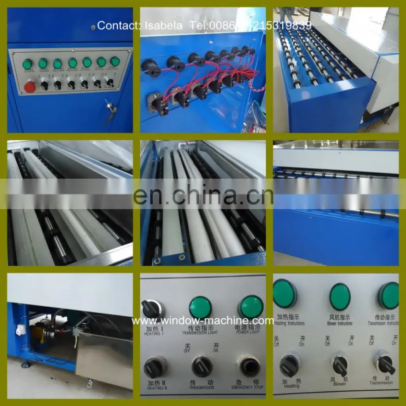 Automatic horizontal cleaning glass machine for double glazed insulating glass washing