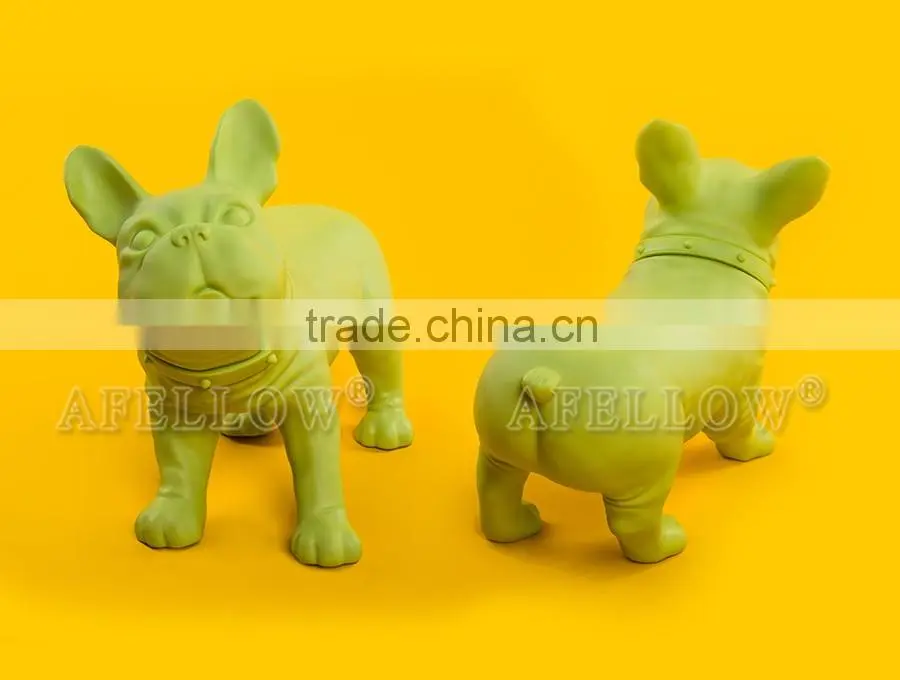Plastic dog mannequin,green animal mannequin manikin dog KIVEN6